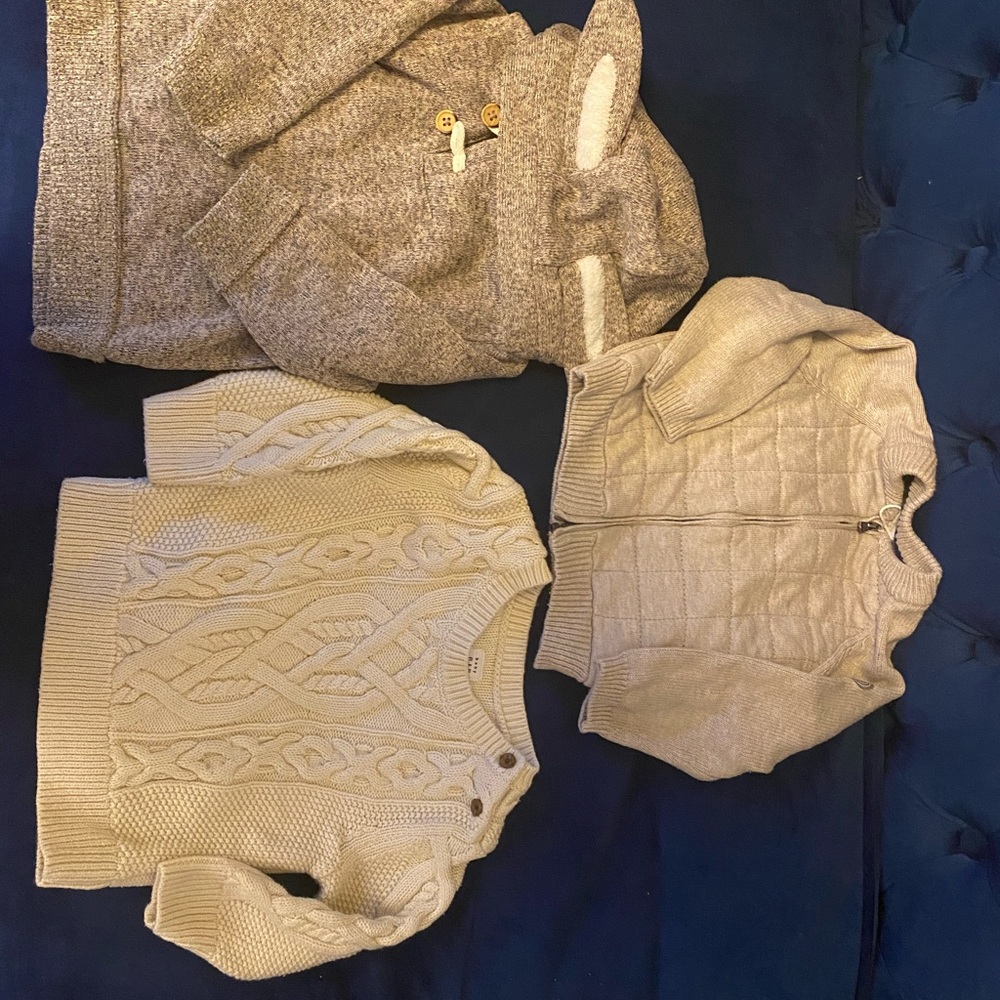 Baby boy sweater bundle